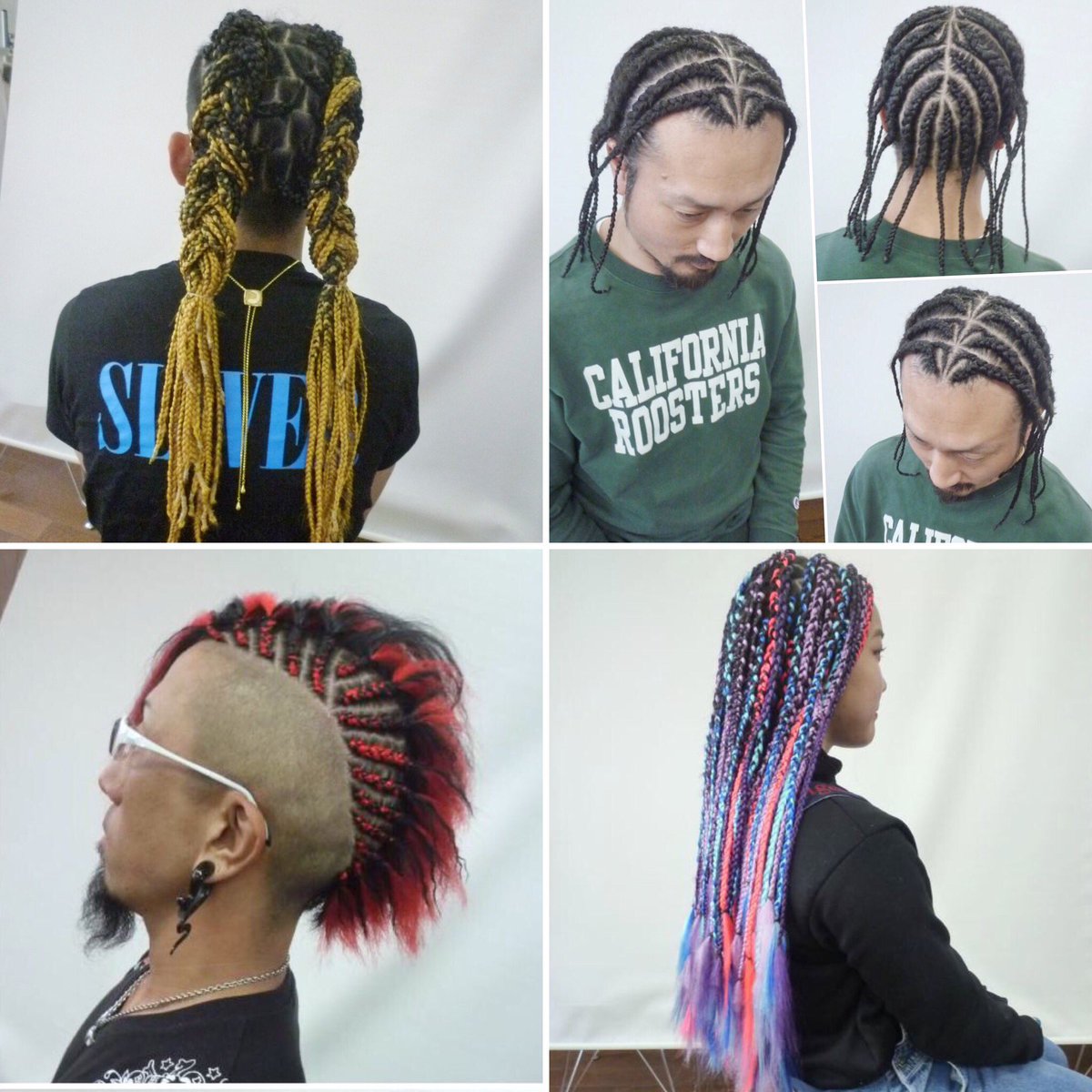 Diva 個性派ヘアで成人式を迎えたい方 お早めにご相談下さいませ ドレッド ブレイズ コーンロウ アフロ 派手髪 成人式ヘア 八戸 三沢 十和田 青森