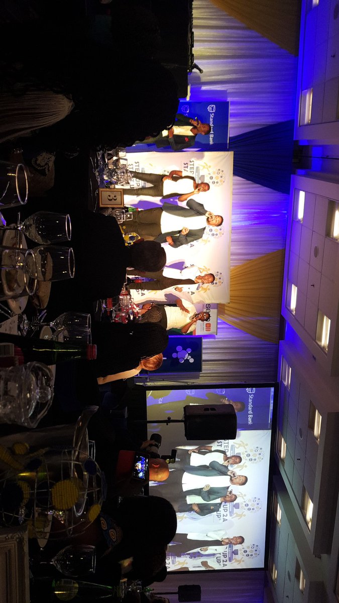 CandyTothill's tweet photo. #thinktechdobusiness #stepup2astartup @primestarsSA Youth Awards 2018 with @vusidlamini12 @tsogosun @BulelaniBala @HezronLouw @sumtingfresh @LoweSFD @PhilipJKruger @tshepangtumelo (missed you @NqInfo) #tsogoentrepreneurs https://t.co/qlzva1Dal8