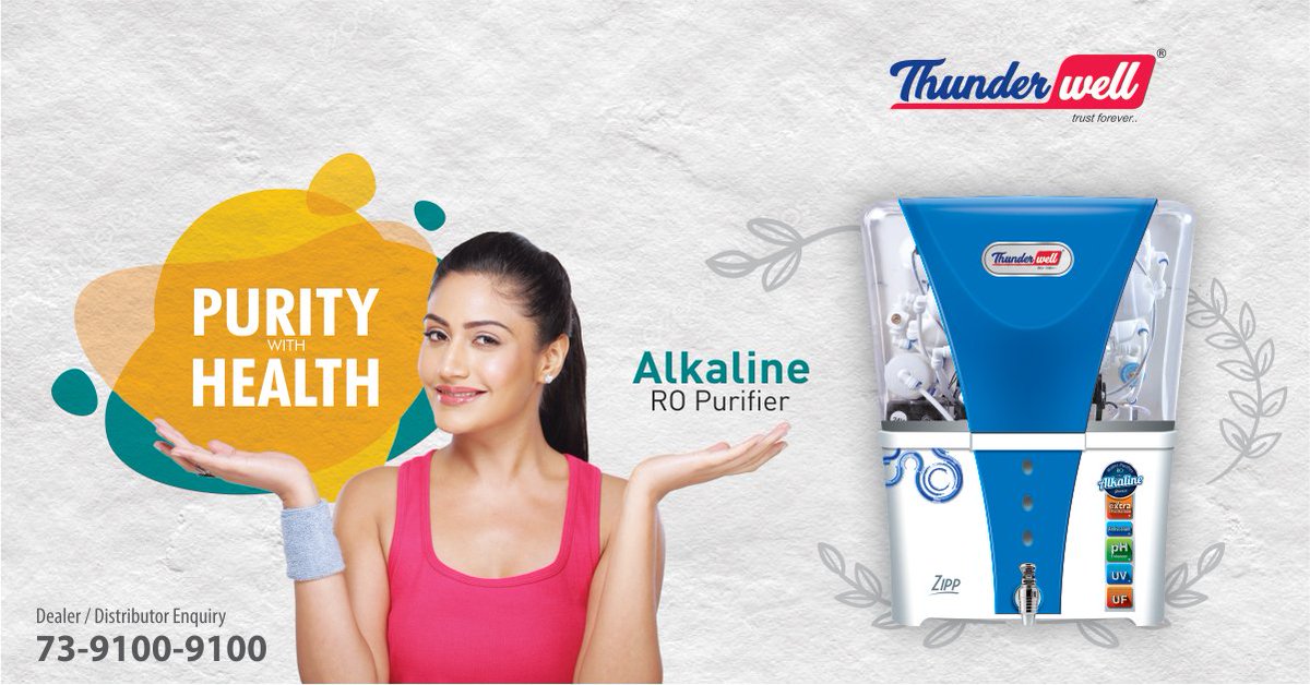 thunderwellro's tweet photo. We ensure #BestQuality #WaterPurifiers in every aspect . We have set highest &amp; most stringent parameter for all our #AlkalineWaterPurifiers to ensure that we serve our customer in best possible manner always at #ReasonableCost.

For more https://t.co/kwygbwSA11 or call 7391009100 https://t.co/JVu1bFIxoN