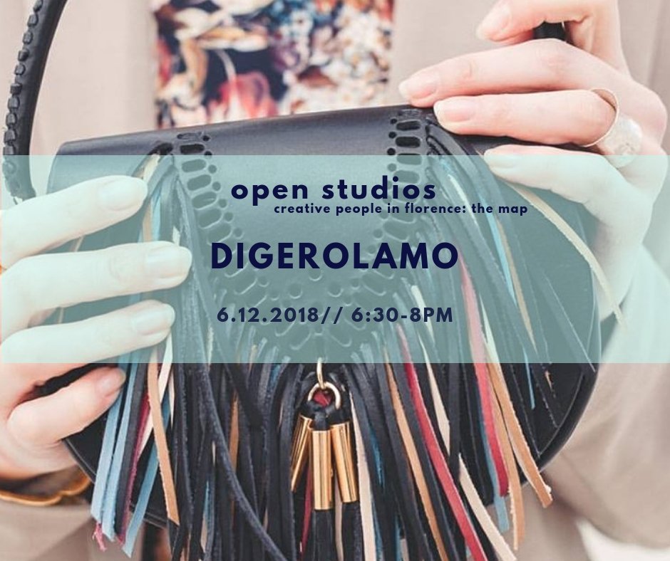 THURSDAY! OPEN STUDIO at <a href="/digerolamo_/">Digerolamo</a>! Take a peek behind the scenes at the workshop of this exquisite leather handbag line. Meet the designer and learn how she developed her brand. All are welcome! Via del Moro 58r / 6:30pm  facebook.com/events/3267944…