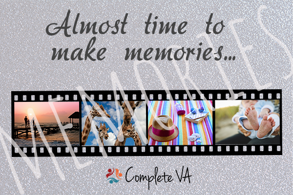 completeva's tweet photo. It's almost time to make memories.  What are the last minute admin hassles you need help with?  A #Virtual Assistant can help.  Admin sorted = peaceful holiday

#VA #VirtualAssistant #Outsource #Admin #Holiday #Family #Memories https://t.co/v9pBoz9ngC
