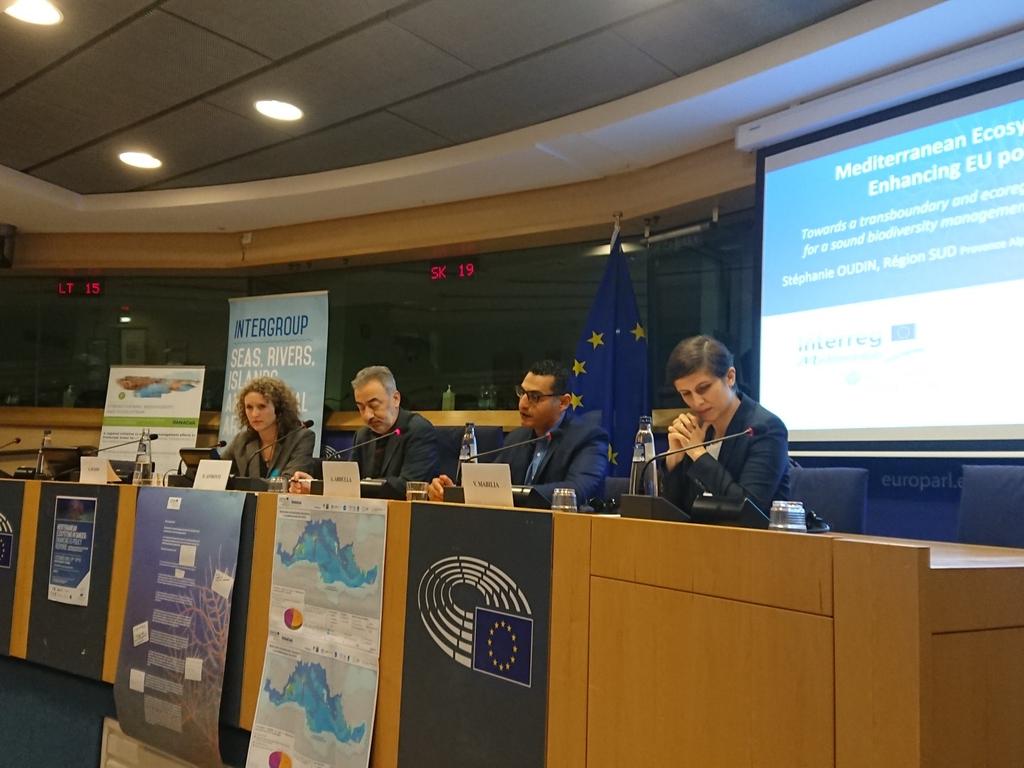 Searica_ITG's tweet image. Mr ABDULLA from @IUCN_Med answering question by @marcoaffronte explains that 7% of the #Mediterranean 🌊 is protected... On paper
It is far less in reality he regrets.
#maritimeprotection demands strong action