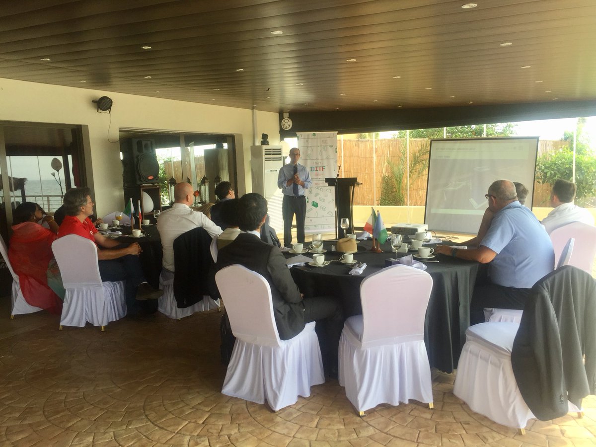 ITAAddisAbeba's tweet photo. Happening Now: Breakfast Meeting in occasion of the 2nd Edition of #Djibouti #International #Trade #Fair aimed at giving #Italian companies the basic know-how on #doingbusinessindjibouti https://t.co/KpiUTuiAFi