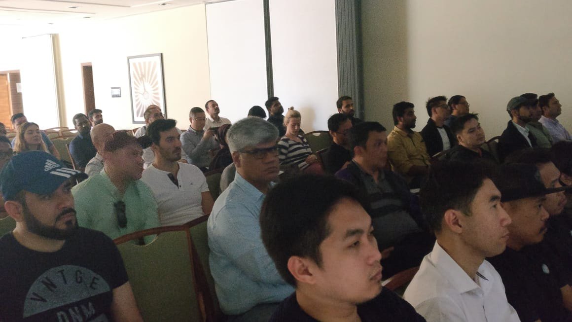 medialogicdubai's tweet photo. @ChaosGroup V-Ray Day Dubai 2018 has kick started with Anastasia Zhivaeva walking us through exploring V-Ray Next for Architectural Visualization.
#VRay #VRayDay #VRayNext #3dsMax #Maya #Revit #SketchUp #Rhino #Unreal #Architecture #Visualization #Dubai #UAE #MEA https://t.co/LYAu7zRr93
