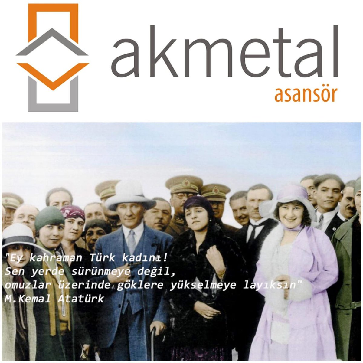 Akmetal Asansör Ailesi Olarak 5 Aralık Dünya Kadın Hakları Gününü kutluyoruz.

#5AralıkDünyaKadınHaklarıGünü