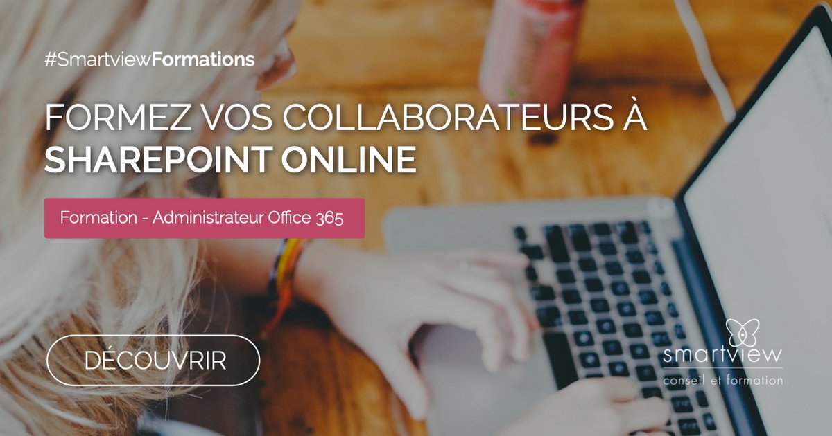 SmartViewFr's tweet photo. ๐ #SmartviewFormations | Formez vos collaborateurs ร l'administration de #SharePointOnline. Dรฉcouvrez le contenu de la formation : https://t.co/UabRtnSjKJ
#microsoft #Sharpoint #microsoftoffice365 #microsoftoffice https://t.co/BOdtmZ1o36