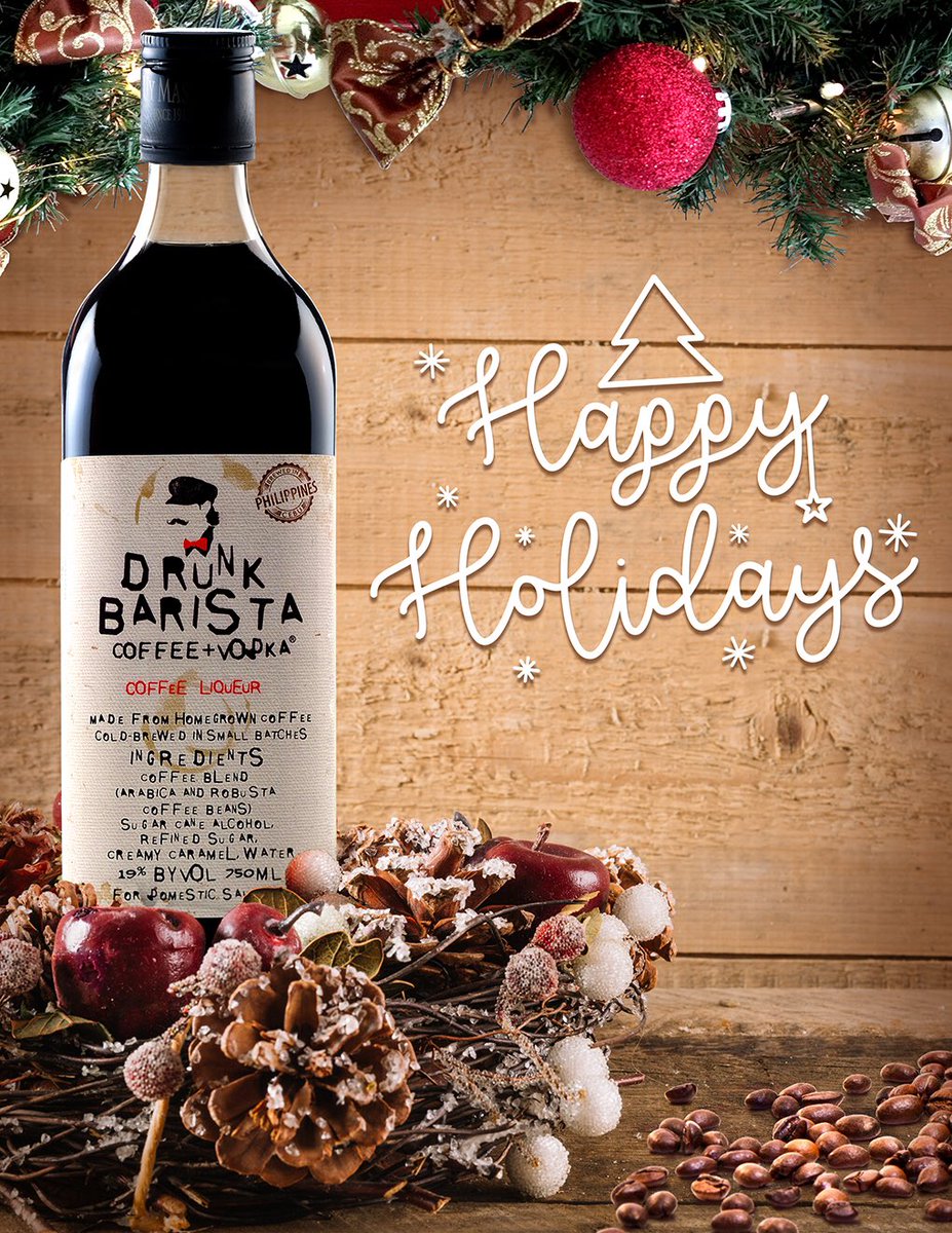 drunkbaristaPH's tweet photo. Add a kick to your brew this Christmas Season!

#DrunkBarista #TheBrewWithAKick #CoffeeLiqueur #CoffeeVodka #Souvenir #MadeinCebu #Local #Christmas #ChristmasGift https://t.co/nhL3NU1wpt