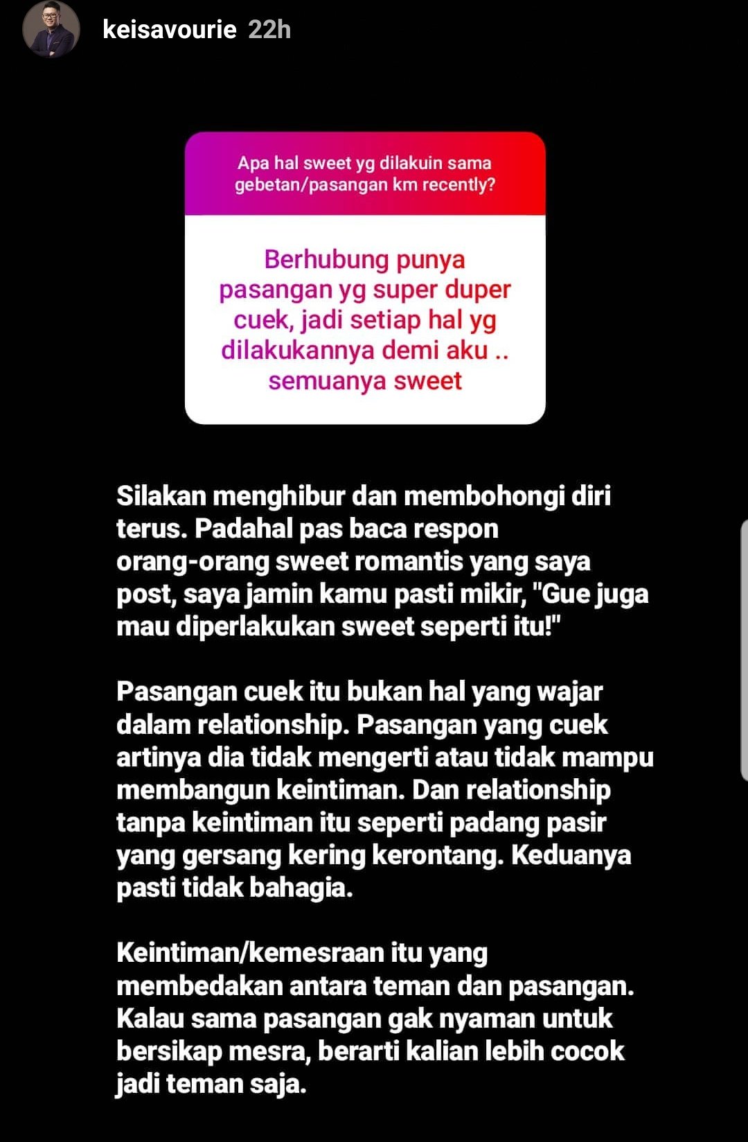 Artinya cuek Jangan Cuek,