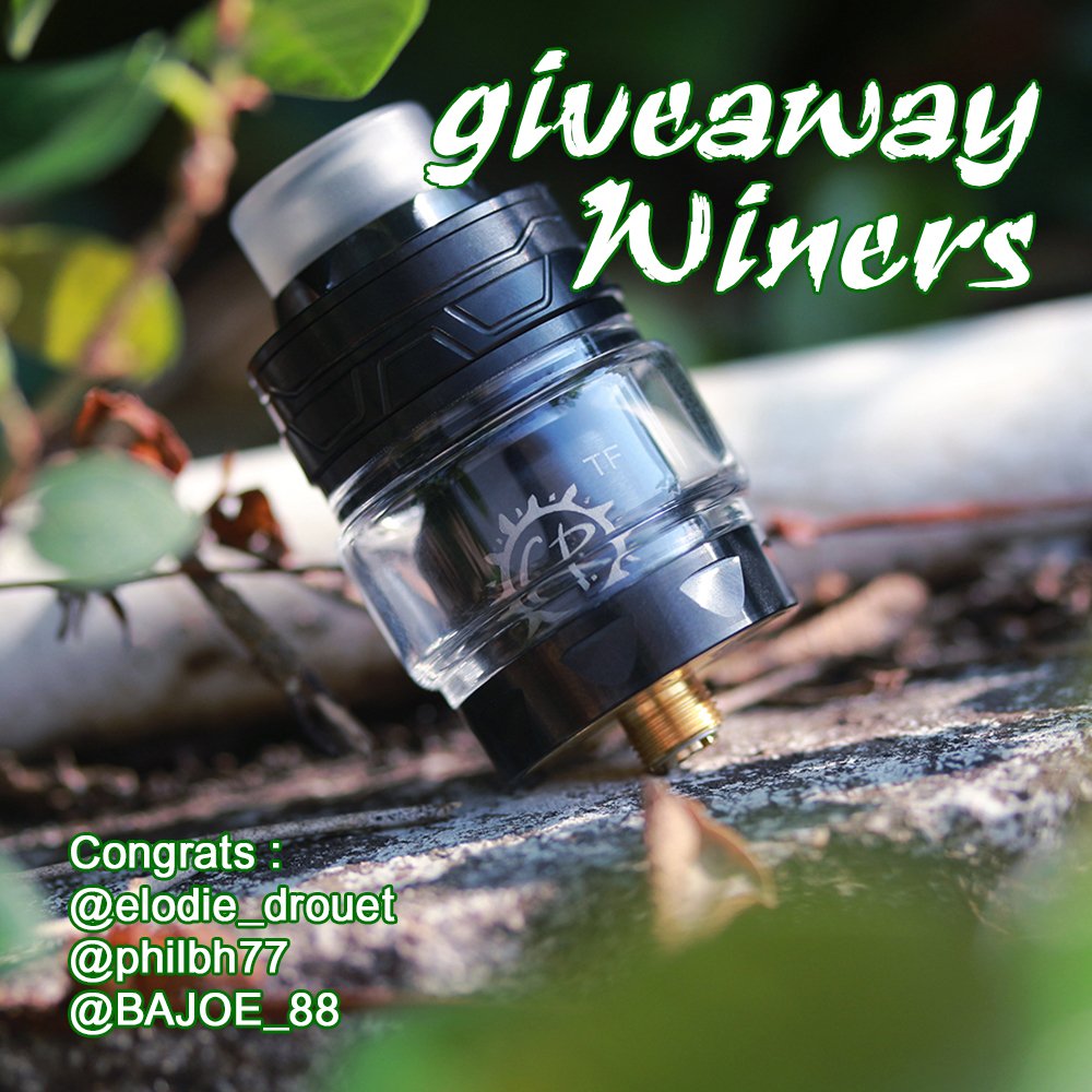 advkenofficial's tweet photo. Congrats :@elodie_drouet @philbh77 @BAJOE_88 win our first time Twitter Giveway.
thanks for all advken fam.
We will continue do giveaway on our giveaway.
#advken #advkenfam #cptfrta #vape #vaping #vapor #vapor https://t.co/Ji3qMRXmvv