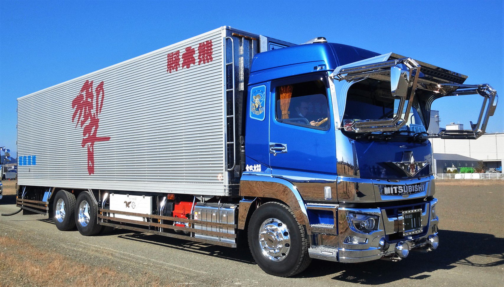 スーパーグレート フロントバイザー デコトラ