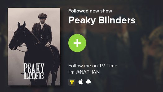benzoctavia's tweet photo. I just added Peaky Blinders to my library! #tvtime https://t.co/jyYec3QYuU https://t.co/exXJvQb4eX