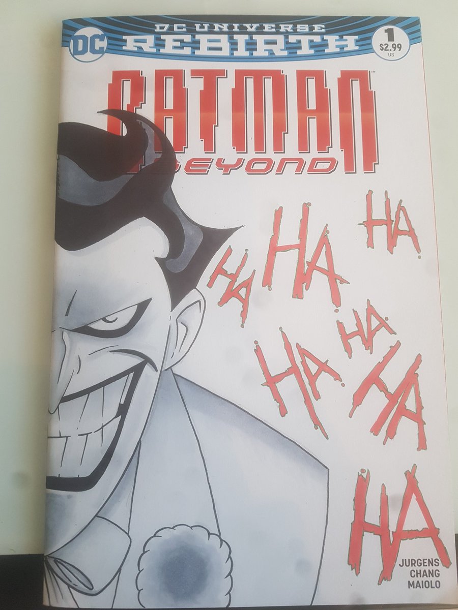 Stu Reid (@papastoo81) on Twitter photo Finished a couple of days ago, #TheJoker on #BatmanBeyond blank variant cover
<a href="/copicmarker/">MATT</a> <a href="/KuretakeZIG_USA/">Kuretake ZIG - USA</a> <a href="/PilotPenUK/">Pilot Pen UK</a> <a href="/PentelUK/">PentelUK</a> <a href="/PentelofAmerica/">Pentel of America</a> <a href="/jokerfan/">jokerfan</a> <a href="/BatmanBeyond/">BATMAN BEYOND</a> @HamillHimself <a href="/Thejokerfans/">Thejoker</a> #artistsontwitter #comicart #DCComics #batman <a href="/DCFansUnited/">DC Fans</a> Finished a couple of days ago, #TheJoker on #BatmanBeyond blank variant cover
<a href="/copicmarker/">MATT</a> <a href="/KuretakeZIG_USA/">Kuretake ZIG - USA</a> <a href="/PilotPenUK/">Pilot Pen UK</a> <a href="/PentelUK/">PentelUK</a> <a href="/PentelofAmerica/">Pentel of America</a> <a href="/jokerfan/">jokerfan</a> <a href="/BatmanBeyond/">BATMAN BEYOND</a> @HamillHimself <a href="/Thejokerfans/">Thejoker</a> #artistsontwitter #comicart #DCComics #batman <a href="/DCFansUnited/">DC Fans</a>