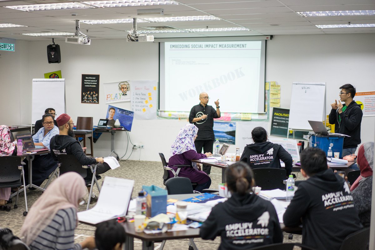 myMRANTI's tweet photo. How time flies and we are now left with one more week before the #MaGICAmplify Accelerator Demo Day!
We wish Cohort 1 all the best as they get ready to rock the Demo Day!
#MAA2018 #MaGICAmplify #SocialEntreprise #MaGICCyberjaya #ImpactDrivenEnterprise #socent #Accelerator https://t.co/wfWtyl4KYH