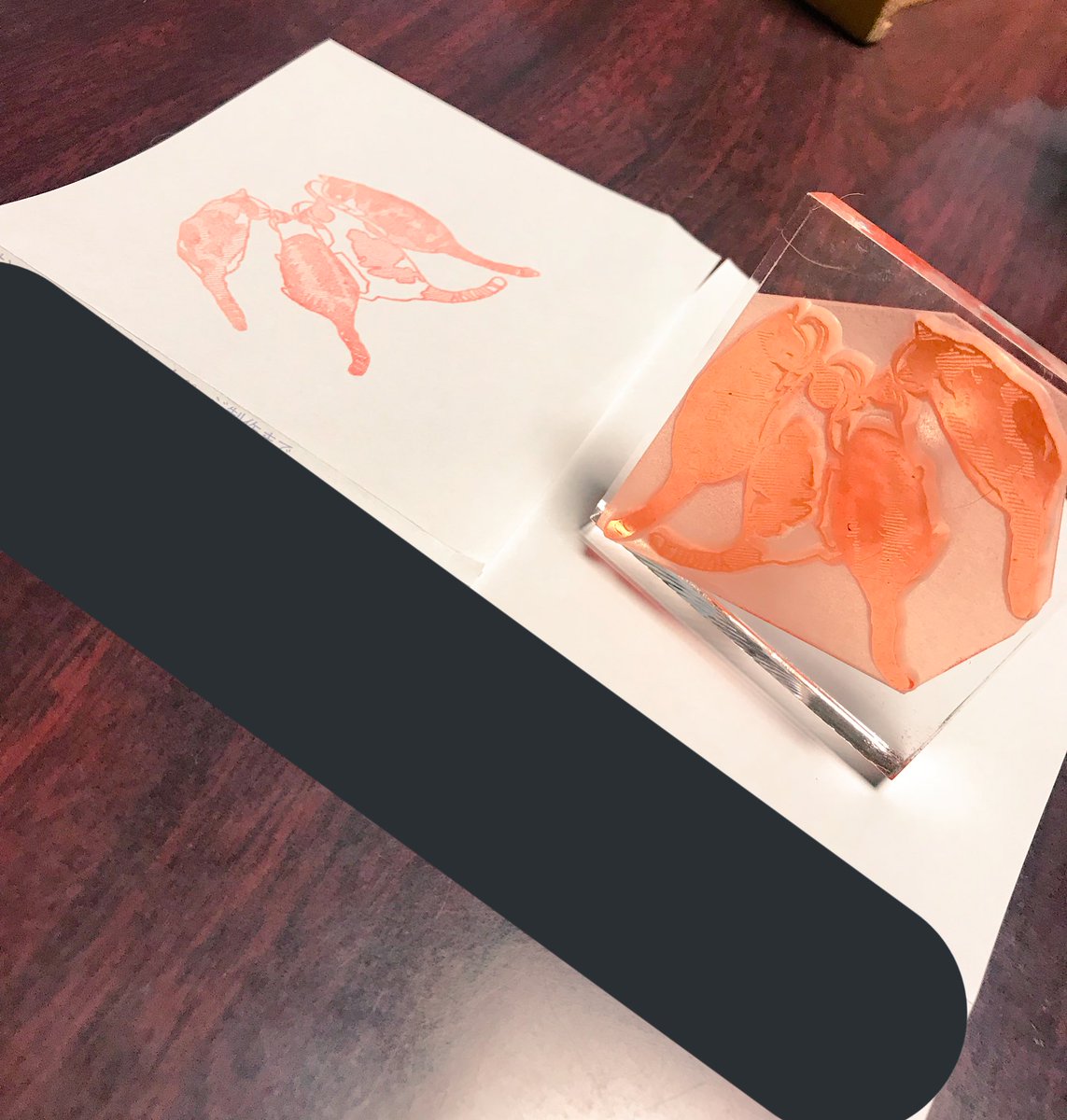 nasu_chourakuji's tweet photo. 御朱印集めの方に
ネコの事を聞かれる事が増えてきて
嬉しい限りです。
なので、
朝ごはんハンコ 作りました。

御来山の際
お手持ちの御朱印集の端や
手帳にでも
押してみて下さい₍₍ ( ๑॔˃̶◡ ˂̶๑॓)◞♡ 

御来山お待ち申し上げております
 
長楽寺。 https://t.co/7wXMWOMUnR