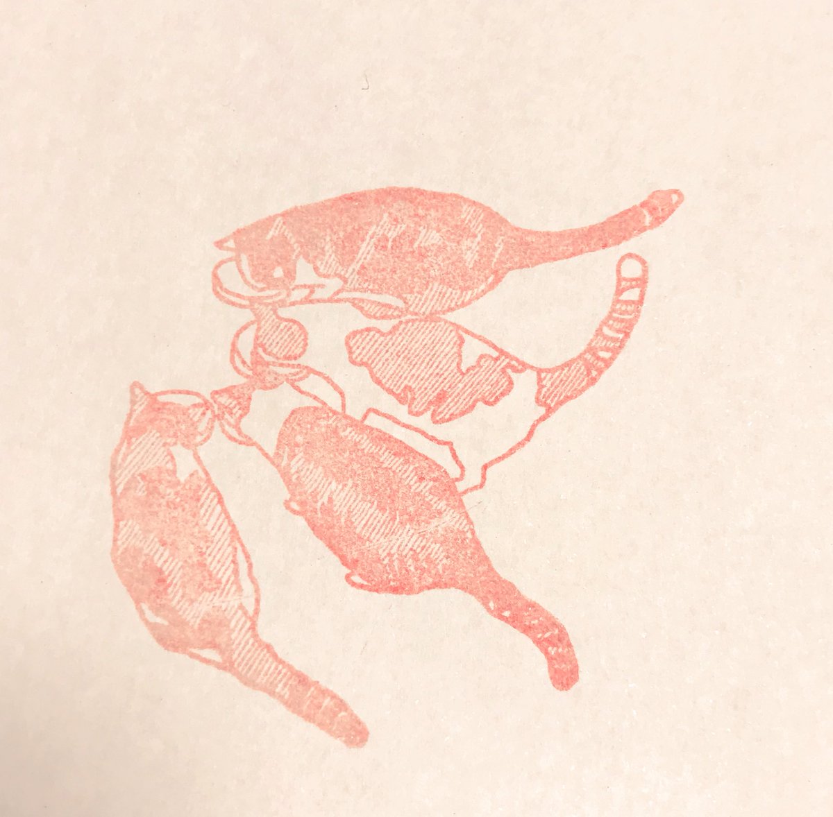 nasu_chourakuji's tweet photo. 御朱印集めの方に
ネコの事を聞かれる事が増えてきて
嬉しい限りです。
なので、
朝ごはんハンコ 作りました。

御来山の際
お手持ちの御朱印集の端や
手帳にでも
押してみて下さい₍₍ ( ๑॔˃̶◡ ˂̶๑॓)◞♡ 

御来山お待ち申し上げております
 
長楽寺。 https://t.co/7wXMWOMUnR