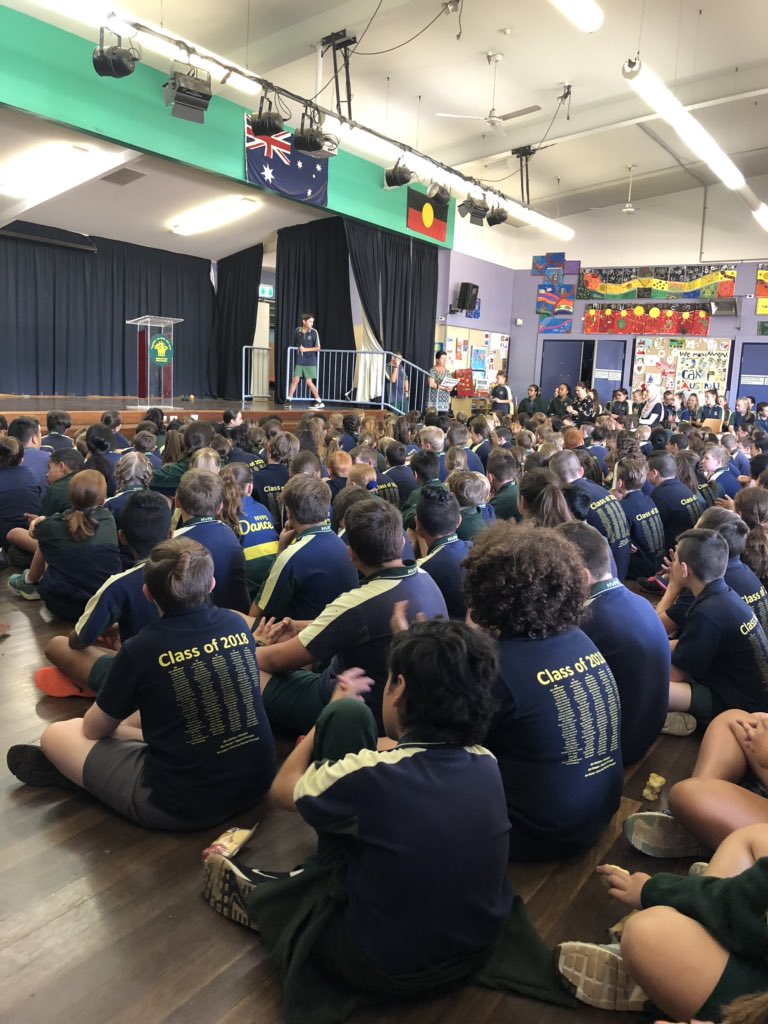 Student Leadership Speeches-Confident future NVPS leaders presenting why they should represent their peers in 2019.