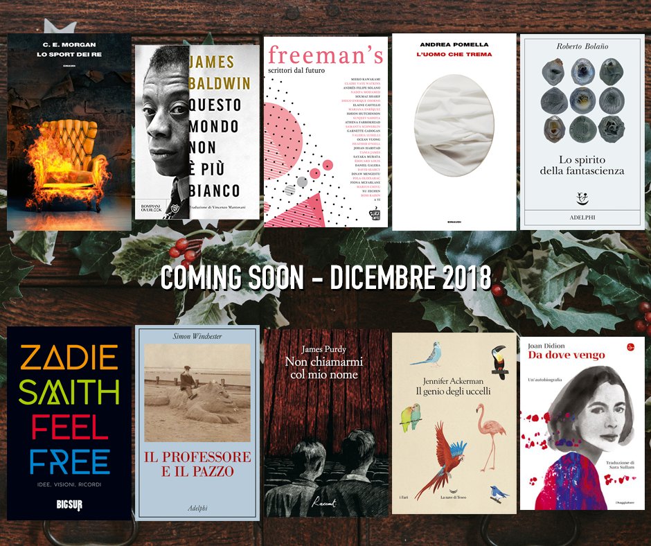 💥 Eccoci qui anche noi con un primo listone di fine anno, ovvero una selezione dei libri più interessanti segnalati su Coming Soon durante l'anno. Il tutto a cura di <a href="/EvelinaGuerresc/">Evelina</a> bit.ly/BestoOfSoon