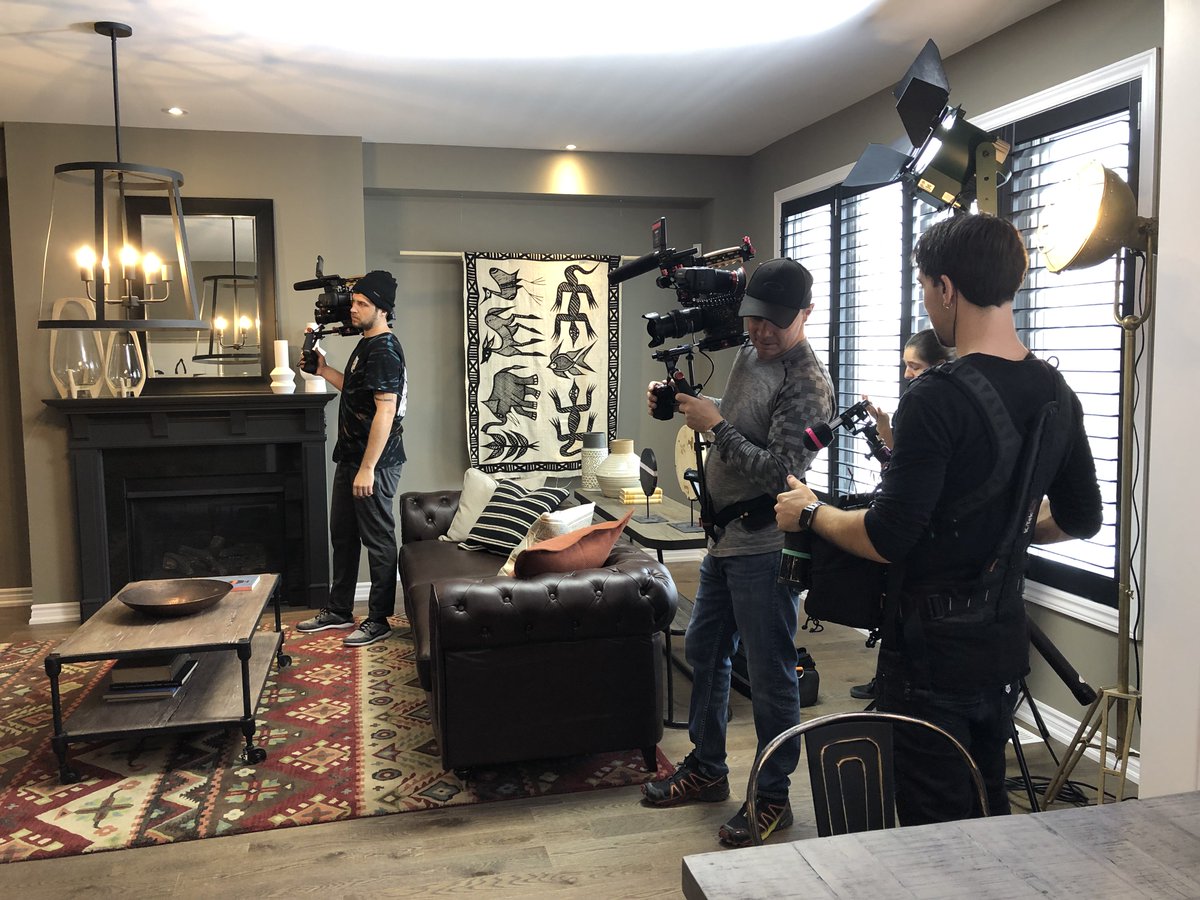 luxstorymedia's tweet photo. That's a wrap! LuxStory Media had its final shoot day with @empire_living and @figure3designs. Love Design Live Empire Season 2 is coming soon and we can't wait to bring you an even better season than the first. #interiordesign #video #videoproduction #season2 #LDLE https://t.co/vaj9SnCOTt