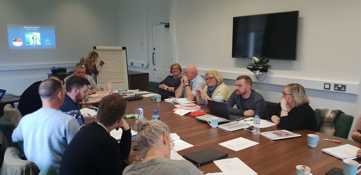 YcTower's tweet image. Statutory and voluntary collaborative working to develop the reclaiming youth at risk model for the whole Youth Service. #developingtheworkforce 
@eayouthservice @keifermac1 @kee_arlene @MrD87908334 @Peternixon86 @martinkelly63 @stephenbosley @JulieHarrisonNI @Stephen_Derry