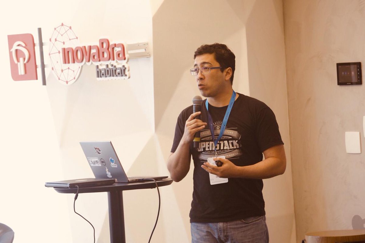 Code4SecBR's tweet image. O @FernandoIke abriu as palestras no #code4sec! Casa lotada para a estreia do evento focado em #AppSec aqui no @inovabra