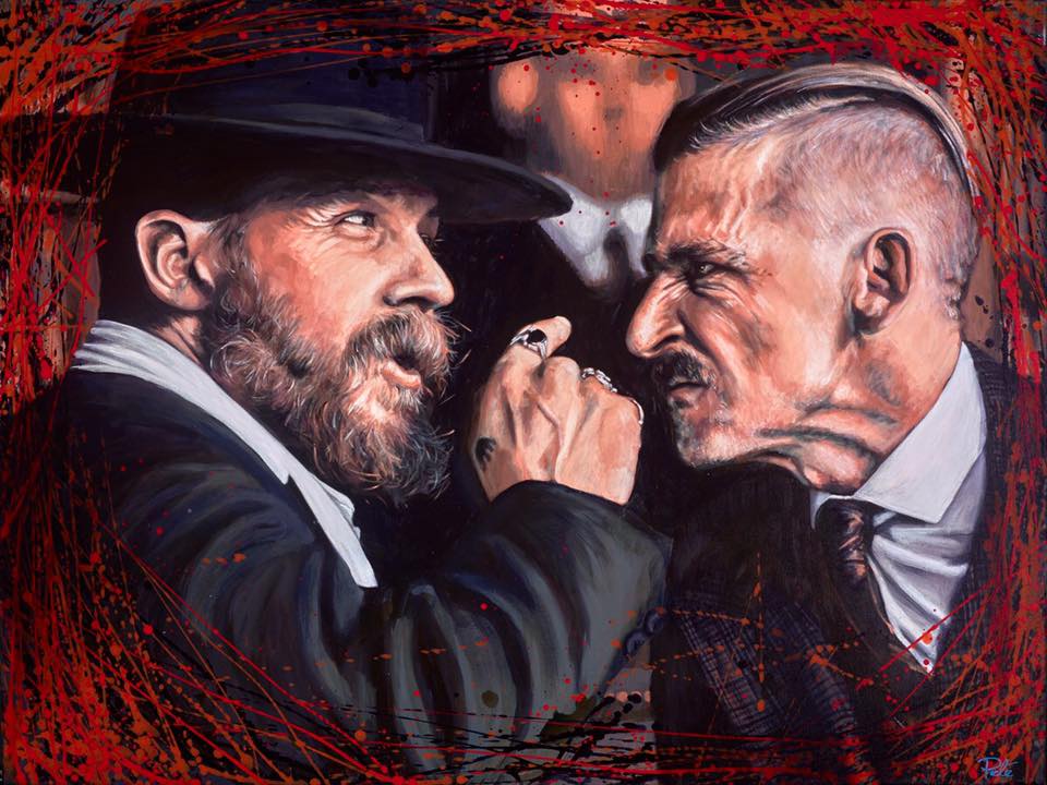 Pete Humphreys (@artypt) on Twitter photo So excited that my latest painting of the Amazing Tom Hardy and Paul Anderson "I'm Old Testament!" is going to <a href="/TrentGalleries/">Trent Galleries</a> Newark, Oakham & Beverley 91.4cm x 121.9cm original on canvas. #PaulAnderson #TomHardy #PeakyBlinders #ArthurShelby #Shelby So excited that my latest painting of the Amazing Tom Hardy and Paul Anderson "I'm Old Testament!" is going to <a href="/TrentGalleries/">Trent Galleries</a> Newark, Oakham & Beverley 91.4cm x 121.9cm original on canvas. #PaulAnderson #TomHardy #PeakyBlinders #ArthurShelby #Shelby