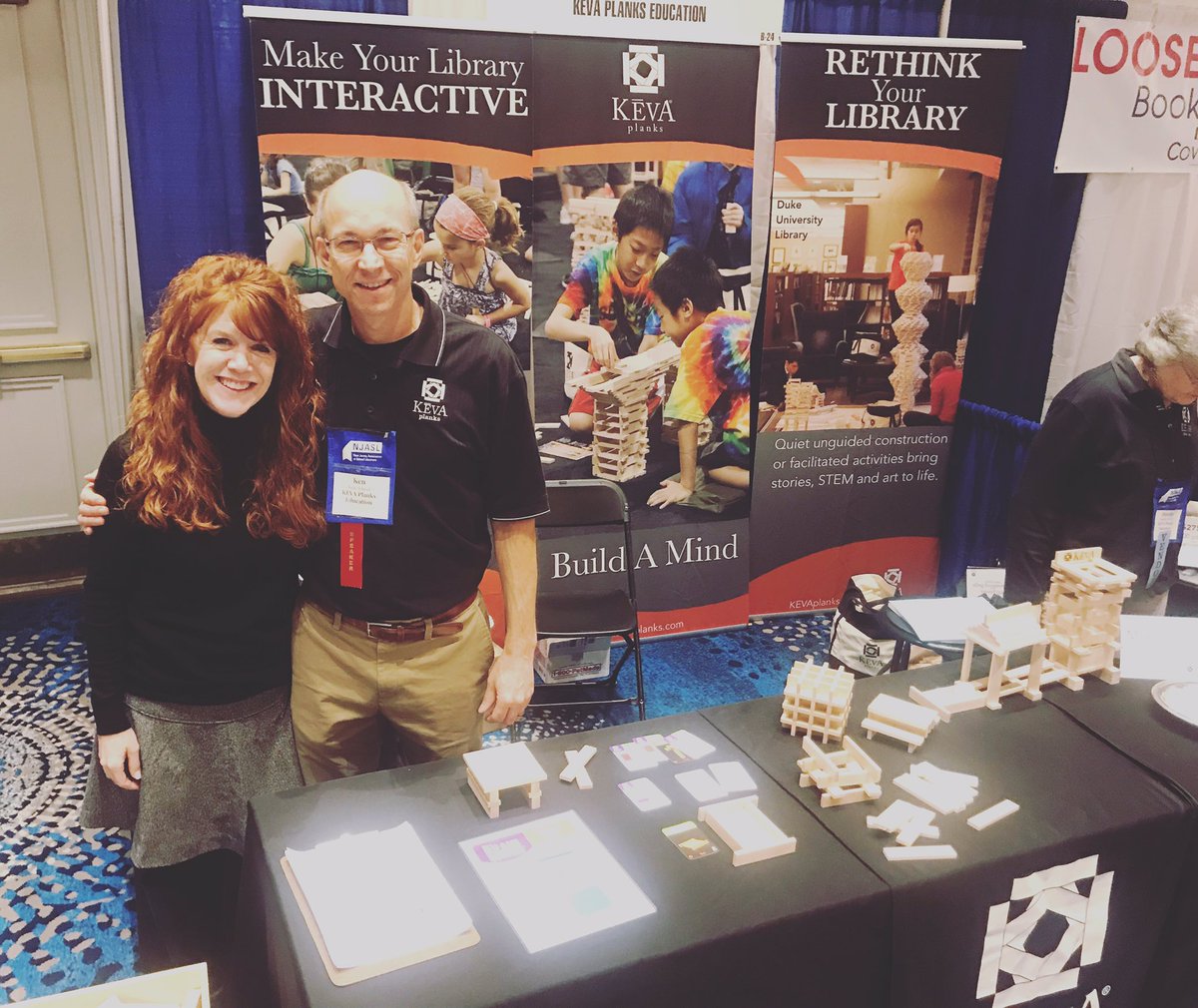 shannonmmiller's tweet photo. It was so nice to meet you and your wife at #njasl18 Ken. I can’t wait to bring @KEVAplanks to the #Vanmeter library @vmlibraryvoice and have you @SkypeClassroom with our kids! ❤️#futurereadylibs #tlchat #steam #stem https://t.co/DQKn353fku