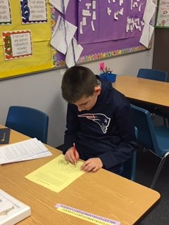 SS_SCurriculum's tweet photo. 5th grade KEY learners using their critical and logical thinking skills to solve the chocolate mystery!  Who Did it? Were your predictions correct? https://t.co/HfneZPu1Wp