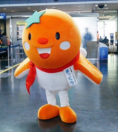 The mascot for Japan's Matsuyama Airport is Makku, a plane with an
