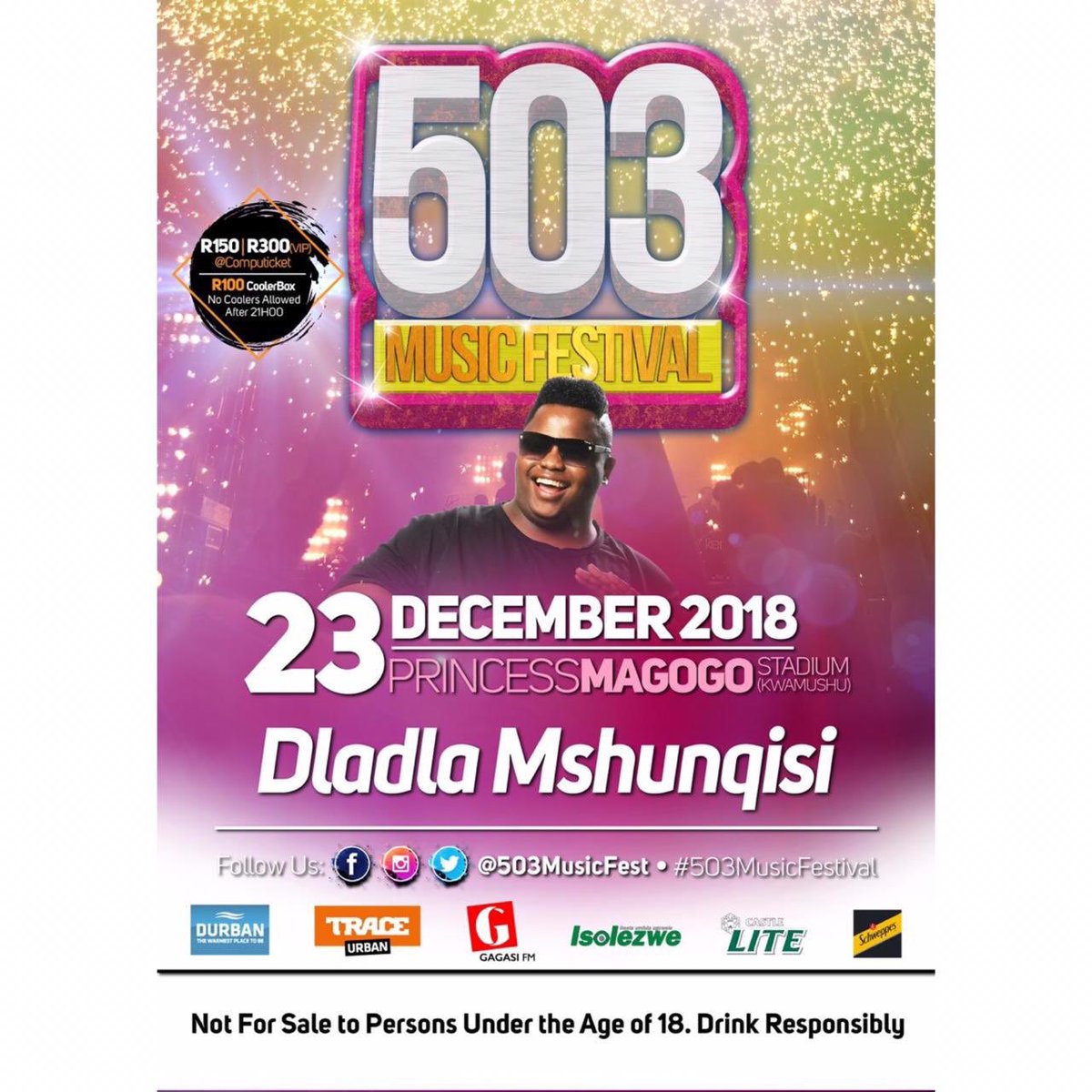 joymkhize_'s tweet photo. 503 Music Festival Welcomes: @RealMshunqisi and @KwestaDaKAR as part of the Headlines π₯ at Princess Magogo! Tickets available @computicket and link below Computicket: https://t.co/7jmKja37MC
#503MusicFestival #RoadTo503 https://t.co/JVBw2Ik8jd