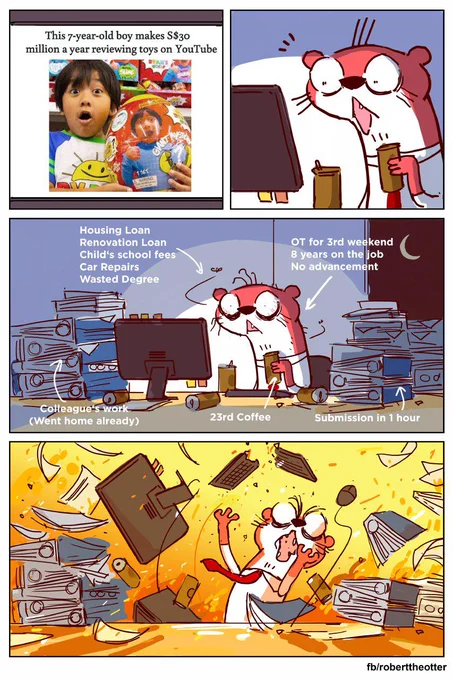 What have I done with my life? #webcomic #relatable #RyanToysReview 