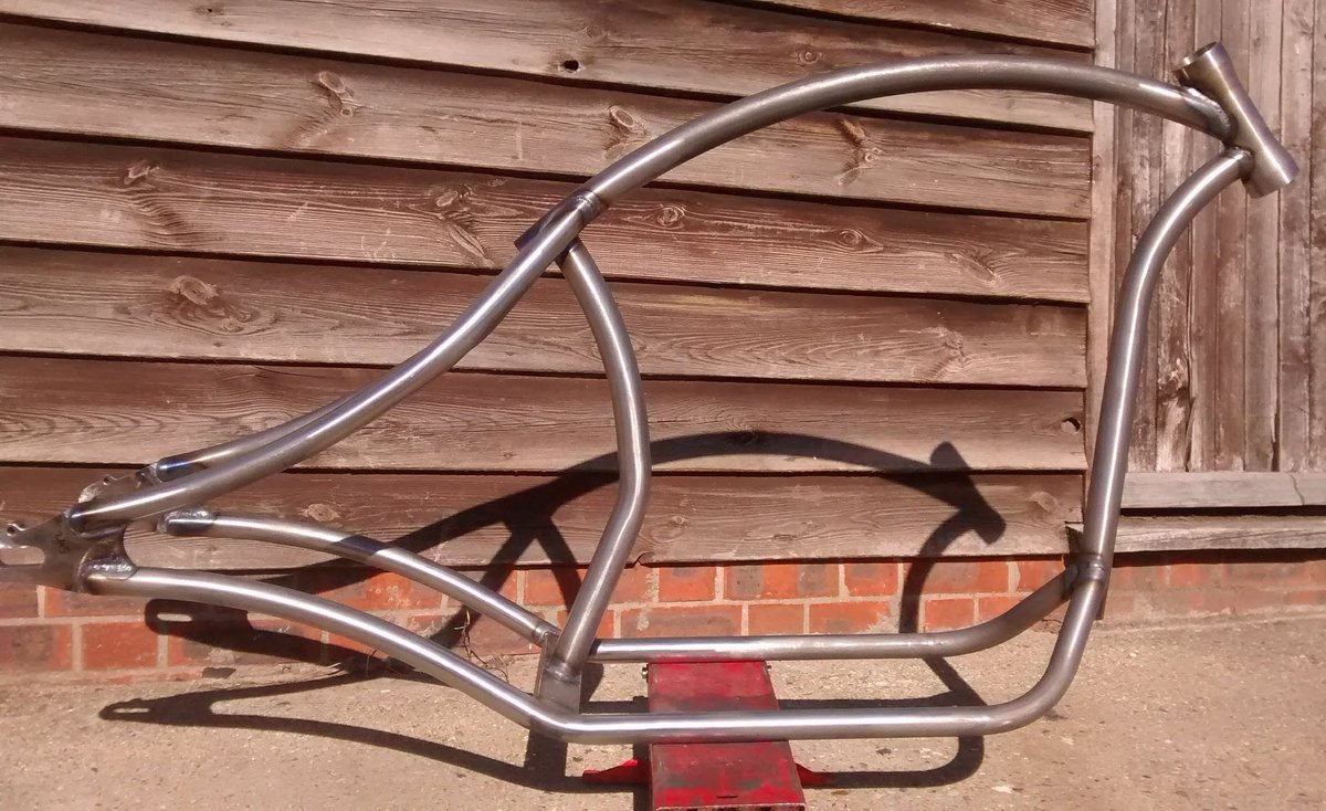 RawSteelChopper's tweet photo. Custom built frames made to your specifications, book yours now! 01371 870907 https://t.co/5mBlDm1u2G