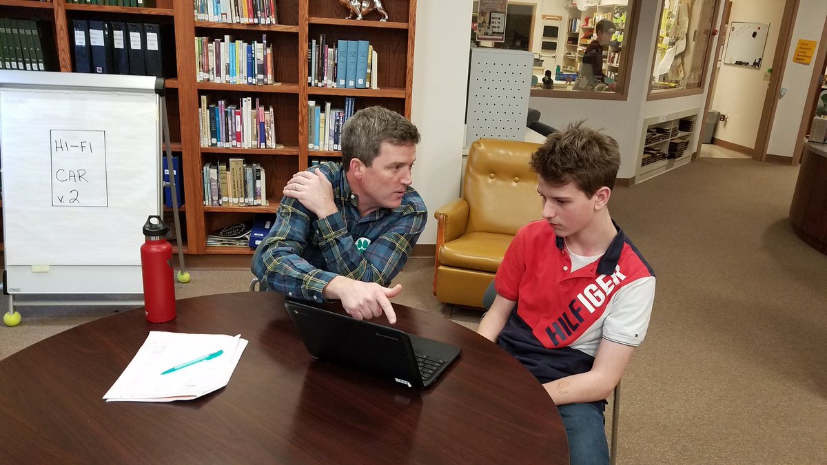 WFMiddleSchool's tweet photo. Whitefish Writing Coaches hard at work with our 8th graders...so thankful for the time, effort, and commitment from these folks! If you are interested in becoming a writing coach contact us at writingcoaches@whitefishschools.org https://t.co/rZ45OorjQq