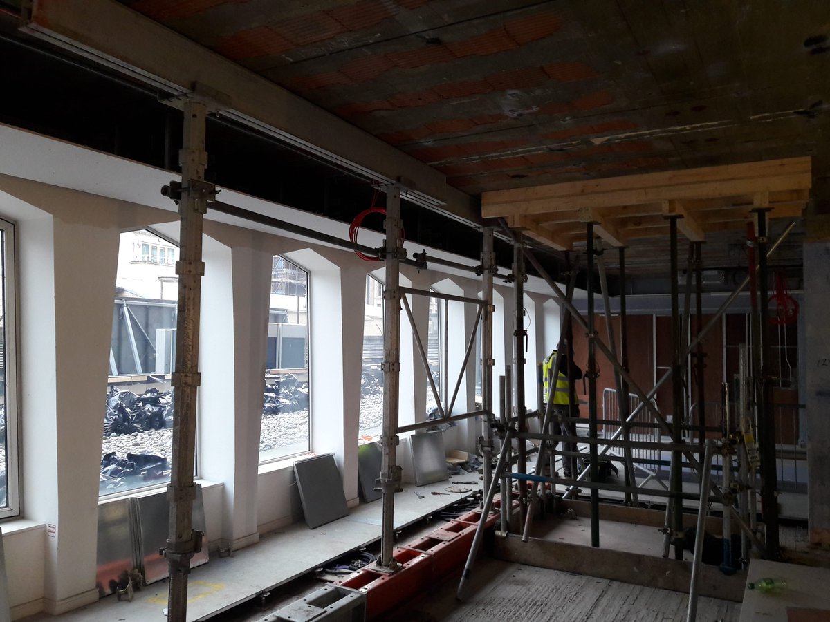 ShacaConstruct's tweet photo. Here’s our project at Wittington House, where temporary propping was installed and a crash deck to form staircase openings. #London #construction #contractor #subcontractor #generalcontractor #structuralalterations #groundworks #project #projectmanagement #constructionmanagement https://t.co/N0ErljZS9X