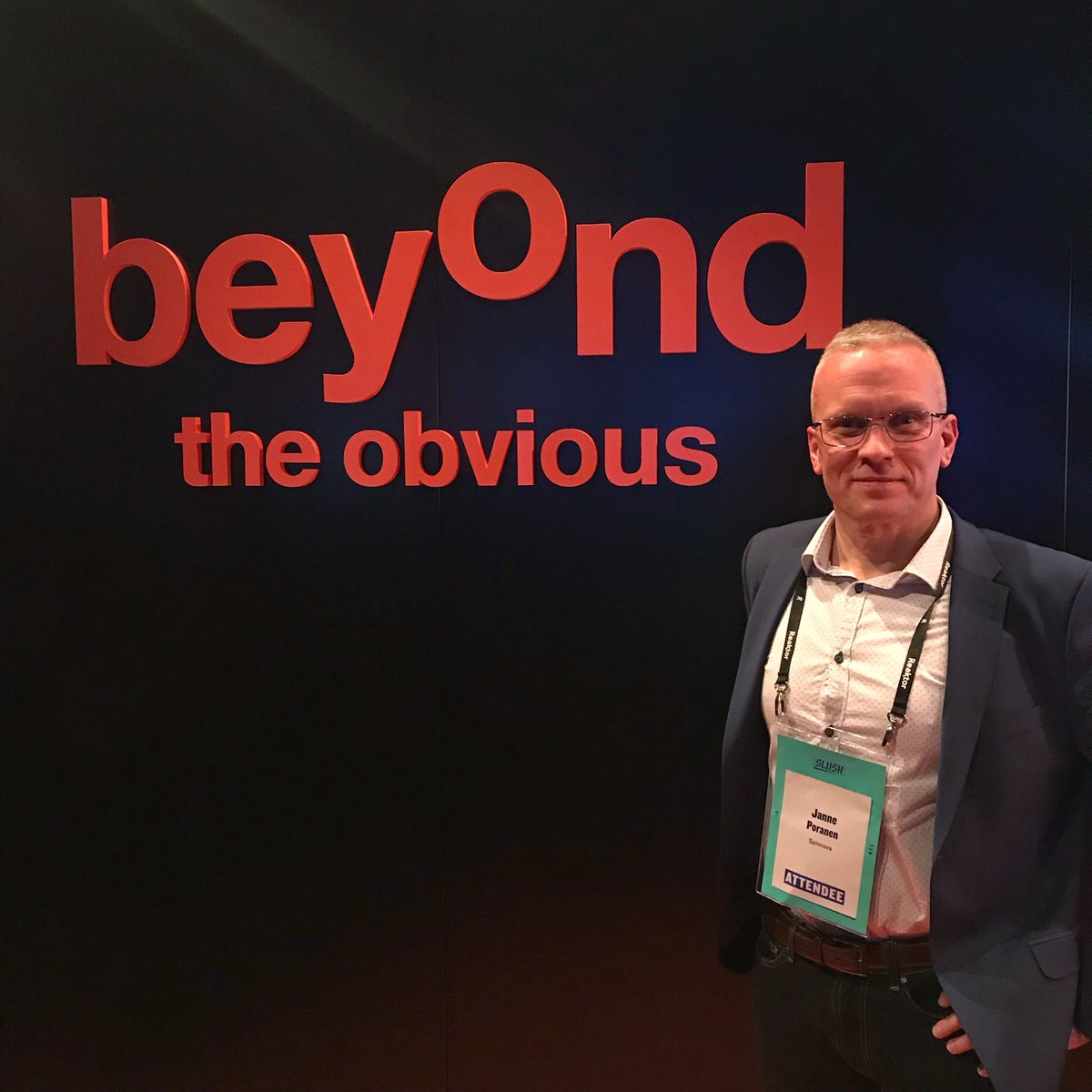 VTTFinland's tweet photo. We have just got @JannePoranen from @SpinnovaLtd at our VIP Booth to share their spin-off growth story! Come to hear more about their ecological breakthrough technology! Youโll find us by Evergreen Stage. #iamthenextone #slush18 #vttlaunchpad https://t.co/xyYRzuTuor