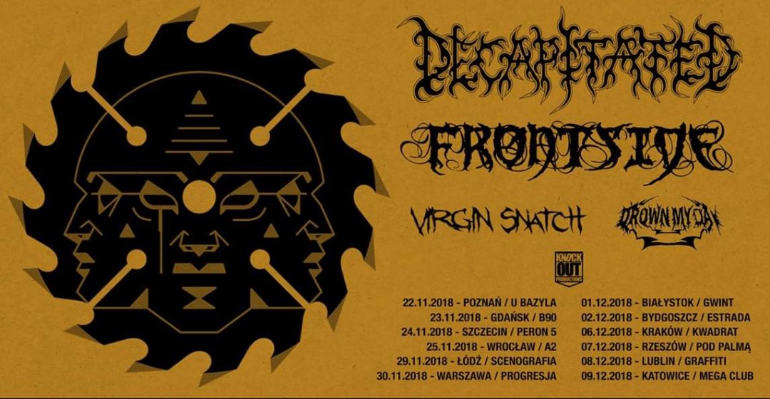 FightingHen's tweet image. Koncert #Decapitated #Frontside 
Piątek. Rzeszów.