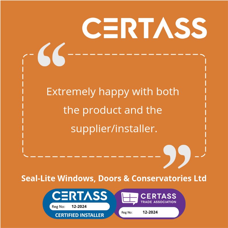 CertassLtd's tweet photo. Congratulations to @Seal_Lite_Ltd for the great feedback from your customer! https://t.co/vq1xeTGn8x