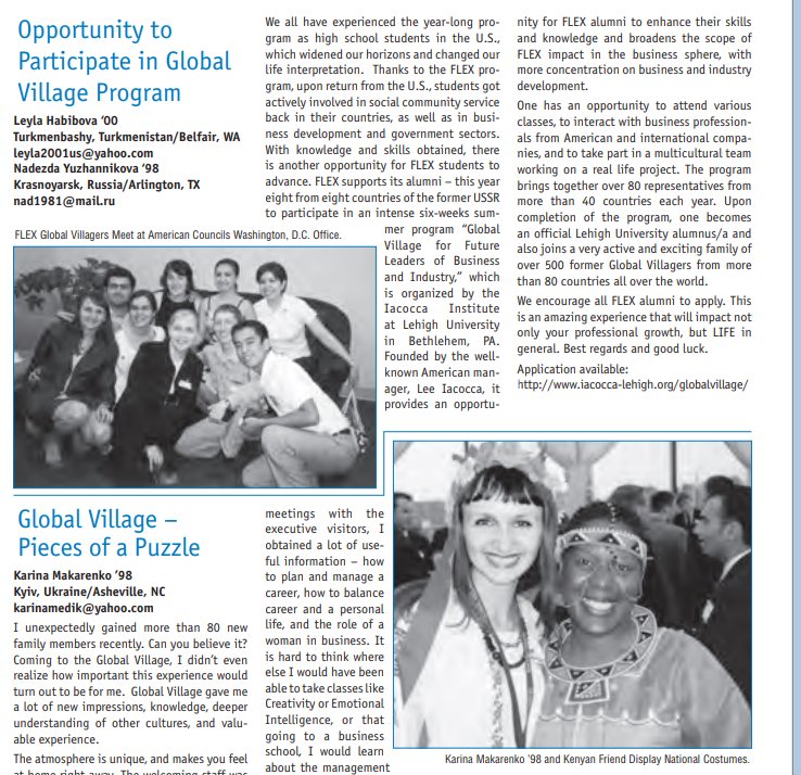 FLEXAlumni's tweet photo. 1/2
Interested in applying to the Iacocca Global Village for Future Leaders of Business &amp; Industry? Check out the archived Bradley Herald articles below.
​
#FLEX25 #FLEXFlashback #FLEXAlumni https://t.co/nkXo4s3eH6