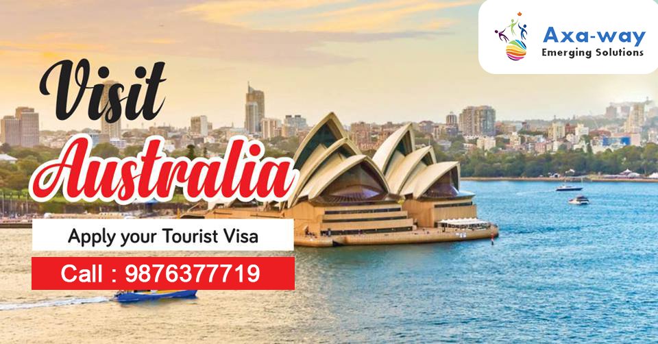 Looking for Australia Tourist Visa?
Then, visit Axaway Emerging Solution
#australiavisa #australiatouristvisa #studyvisaaustralia #study & #travel to #australia #Melbourne #Sydney #WesternAustralia #Queensland 
Phone - 9876377719
Address - SCF-32, 2nd floor phase-2 Mohali, Punjab