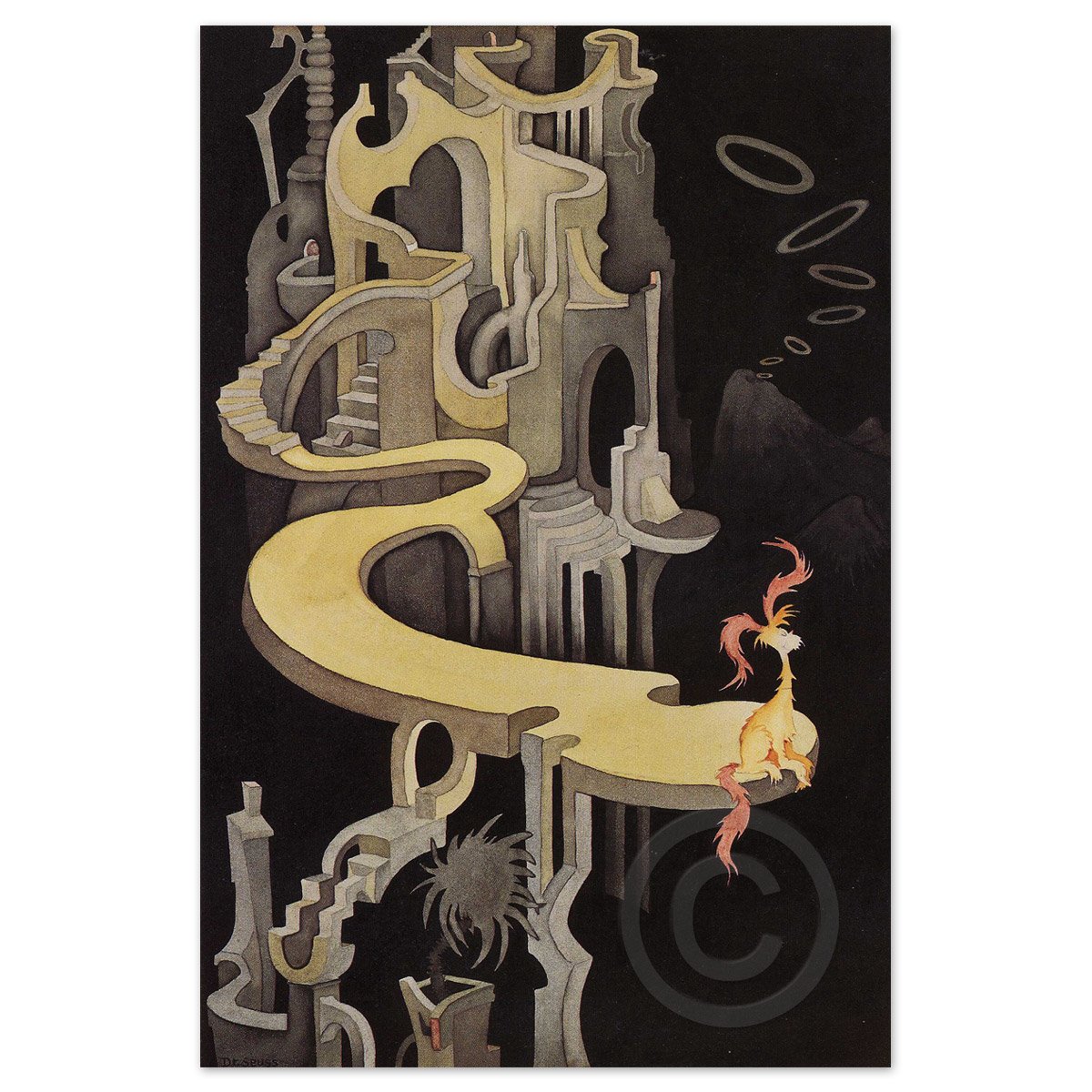 IB327Art's tweet photo. Have you seen the Secret Art of Dr. Seuss?  As we move into the final portion of the 1st semester, Illustration class is currently working on recreating some of these darker cityscapes. #ibtigerpride https://t.co/8Lenvrhl4O