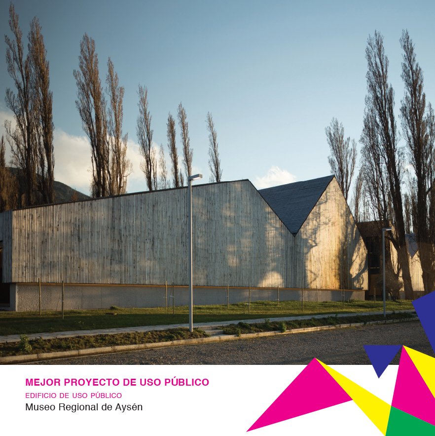 CChC_Chile's tweet photo. El ganador del #PAU2018 en la Categoría D 1, Mejor Proyecto de Edificio de Uso Público, es Museo Regional de Aysén. https://t.co/SO0I0hx1k9