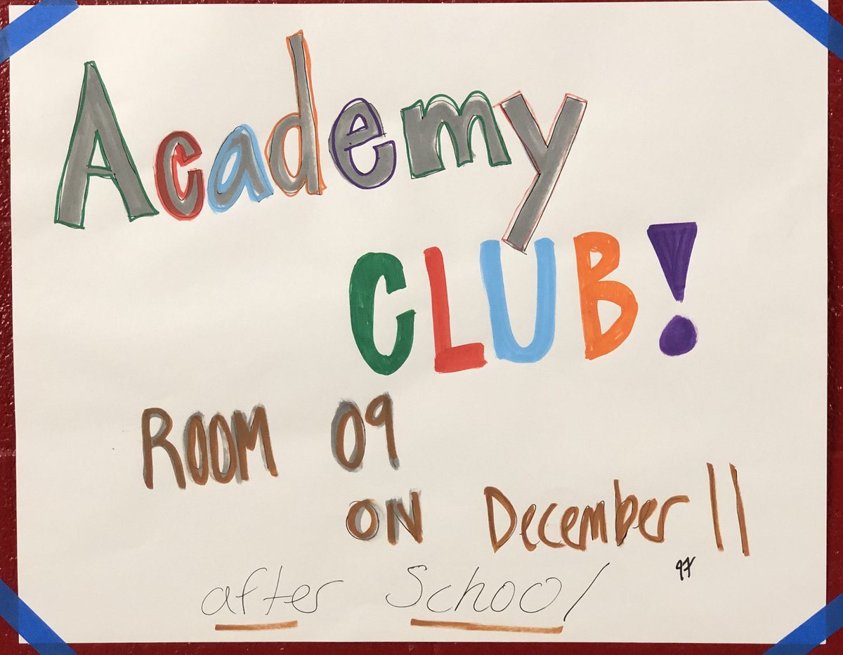 Academies_mbhs's tweet photo. Make it happen! Come to our meeting 12/11/18! https://t.co/0d3BWI9two