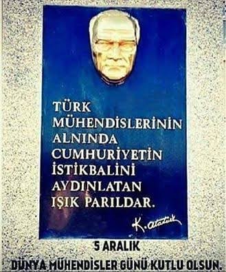 KbuUlm's tweet photo. 5 Aralık Dünya Mühendisler Günü kutlu olsun. https://t.co/BaArP1sYRn