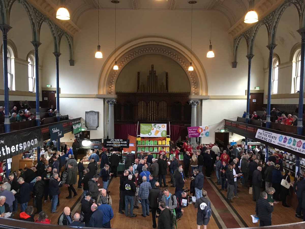 pigsearcamra's tweet photo. The round chapel looking atmospheric for this afternoon’s crowd! #pigsear2018 https://t.co/iFlFw7UBPx