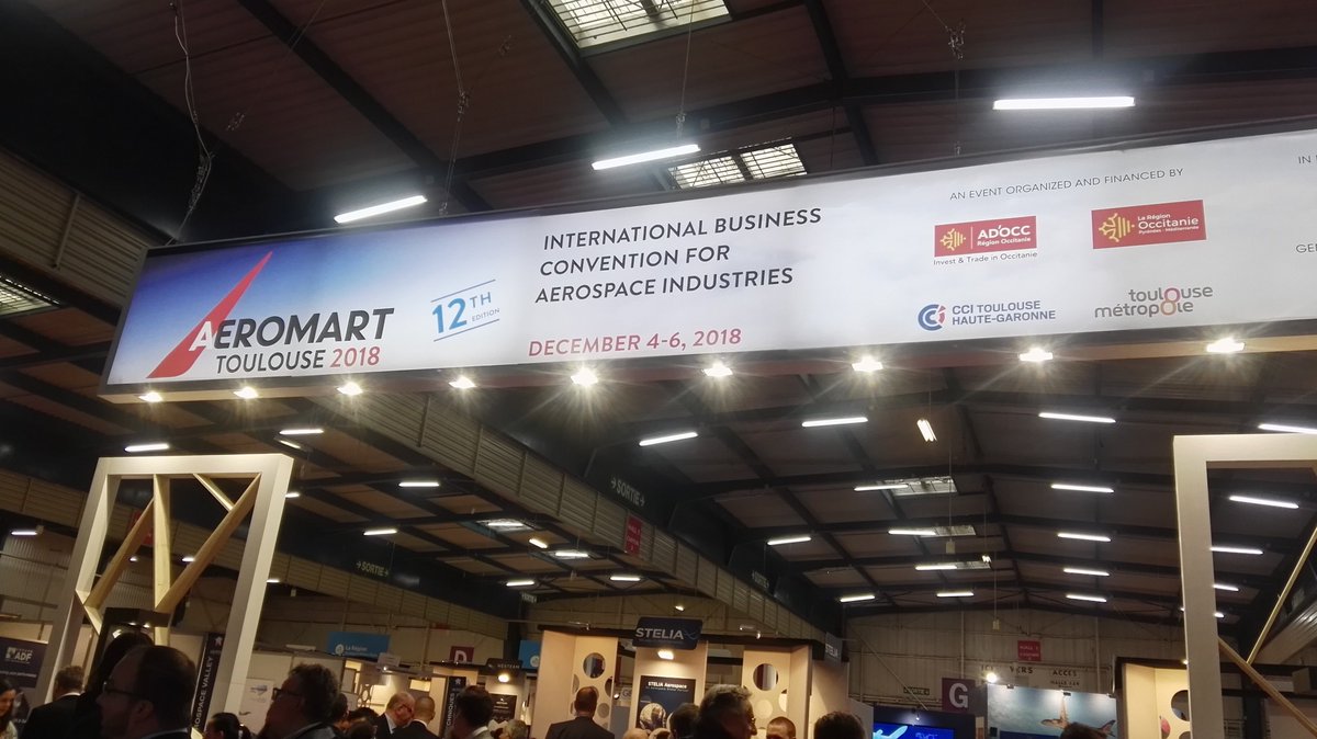MERINsrl's tweet photo. Everything is ready here for @aeromartTLS 2018! 🇨🇵✈️

You will find us at Hall 5 - Booth K31

#AeromartTLS #Aeromart #Toulouse #BusinessConvention #Aviation #Expo #aeronautics #safetytank #bladdefueltank https://t.co/B0fqkIu1Hn