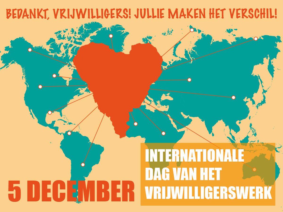 Bedankt aan alle vrijwilligers die zich inzetten om voor ons een betere wereld te maken! #dagvandevrijwilliger #brandweer #rodekruis #enzoveelanderen