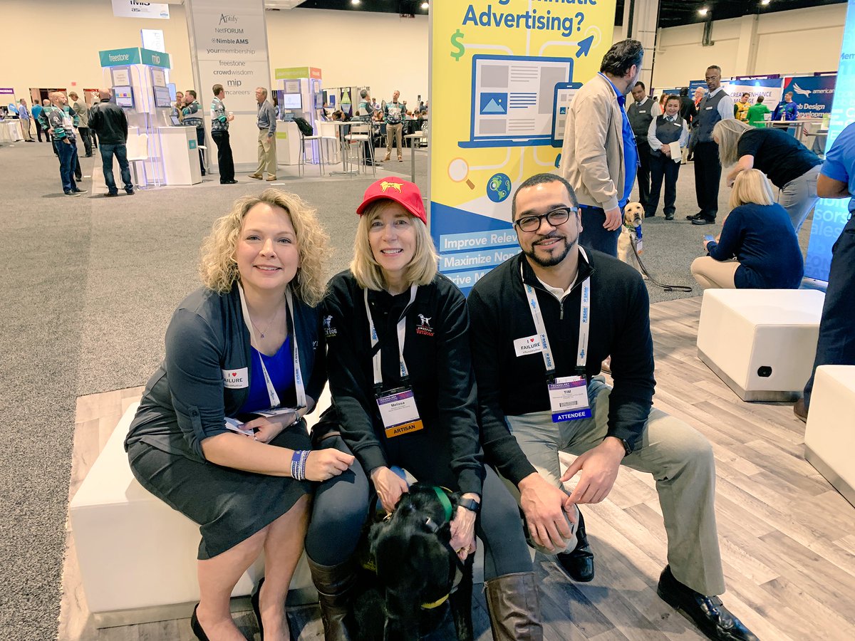 TimHops's tweet photo. Had the pleasure of meeting one of #AmericasVetDogs, Grant, at the @NaylorLLC booth at #Tech18 #ASAEtech18. Take a pic and share and Naylor will donate to the vet dogs organization. These pups provide such a wonderful service, please support them! https://t.co/GjPJOXIz0K
