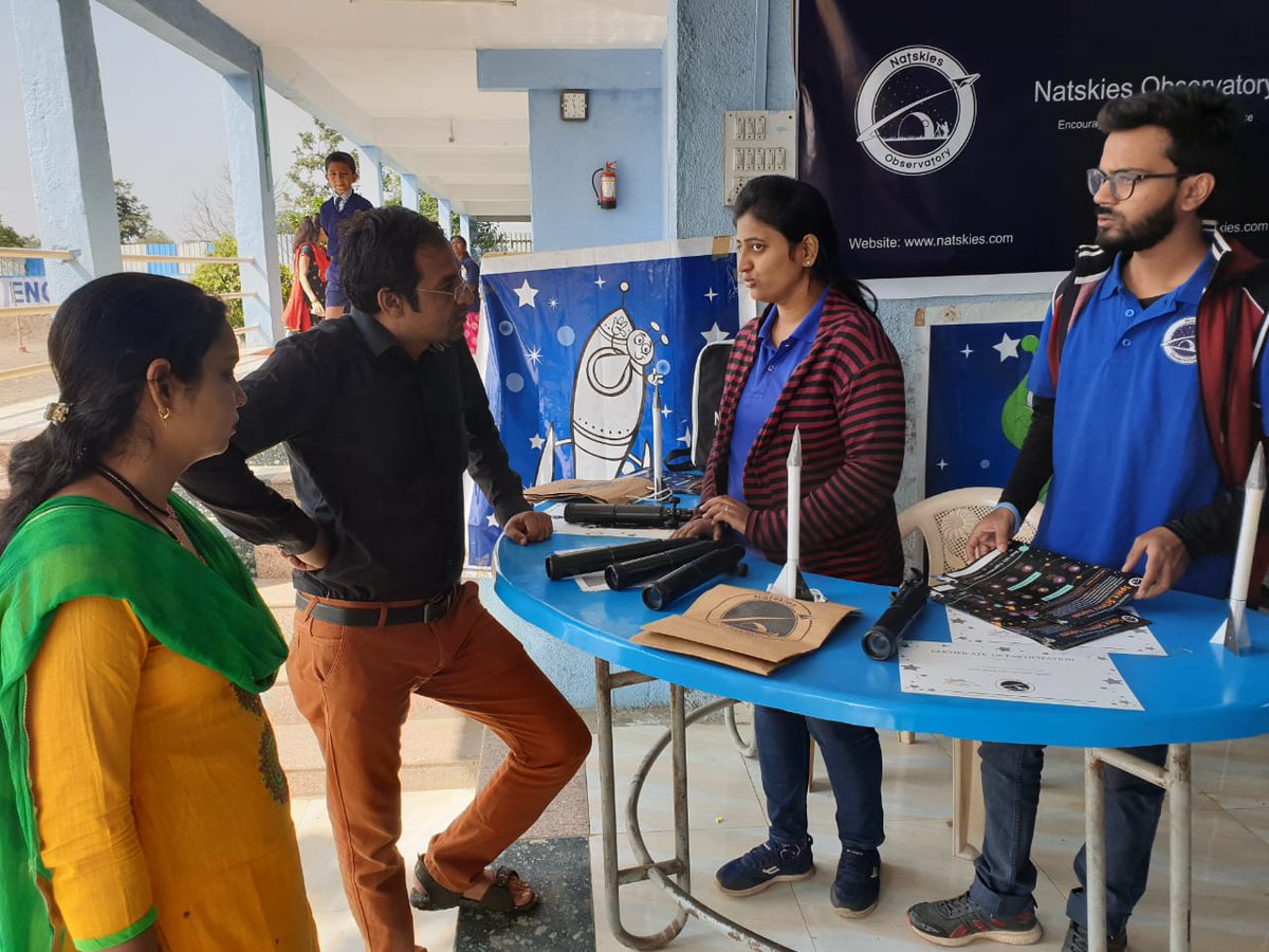 Natskies1's tweet photo. @Natskies1 team was at Angels New English School, Talwade, Pune
Encouraging Astronomy & Space Science
29.11.2018
#natskies #observatory #angelsschol #pune #outreach #astronomy #spacescienceexpress #oneuniverse https://t.co/IEKkOV7xQI