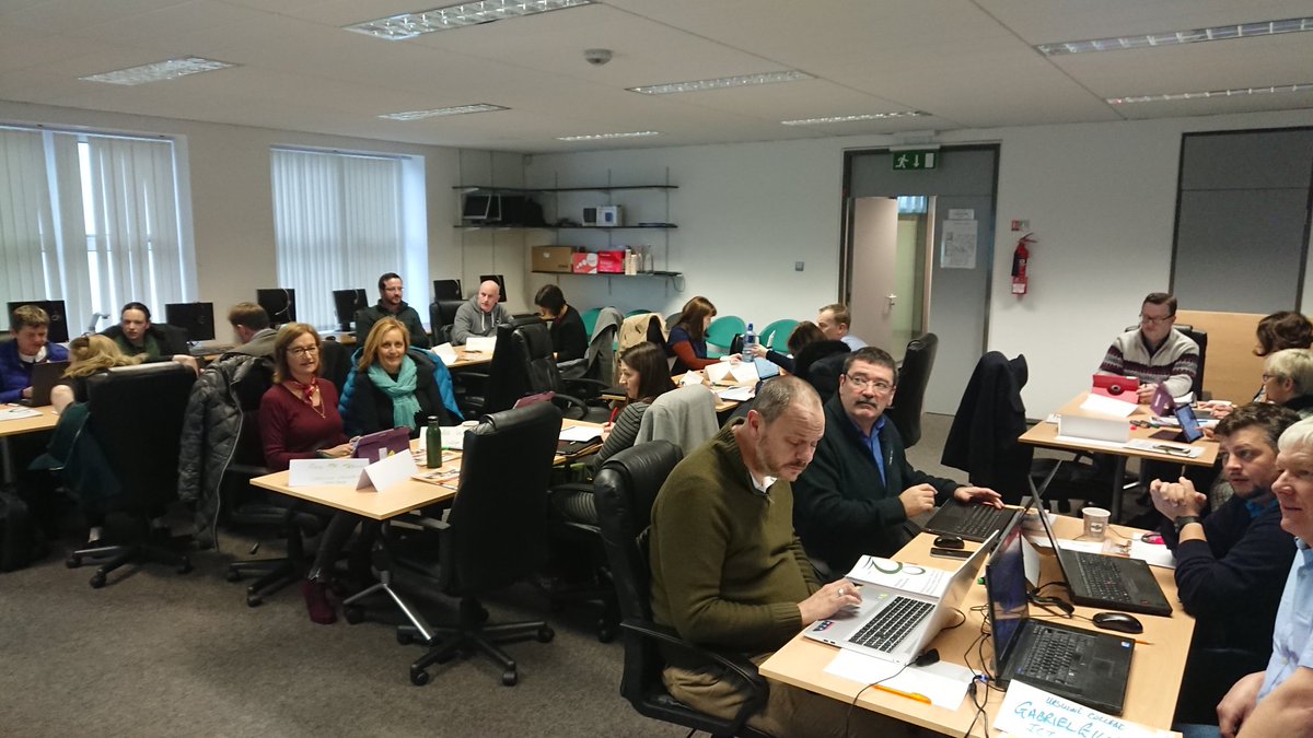 GallagherSteve_'s tweet photo. Digital Learning Framework seminar in full flow here in @SligoEdCentre #DLFIrl Its a pleasure to facilitate. #DigitalConversations #Constructivism #lifelonglearning #SchoolContext https://t.co/kKcKrxNfm2