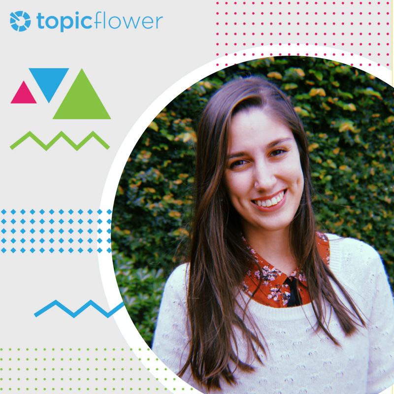 TopicFlower's tweet photo. #FelizMiércoles a todos 👐👐👐 Hoy conocemos a Sofii del #TOPICTEAM 🎉🎉🎉 al frente del equipo marketinero 💣💣💣 Además es especialista en los viajes, los concursos 😂 y claro ¡La creatividad 🎨! Genia So!!! https://t.co/bqiqF0C1VQ