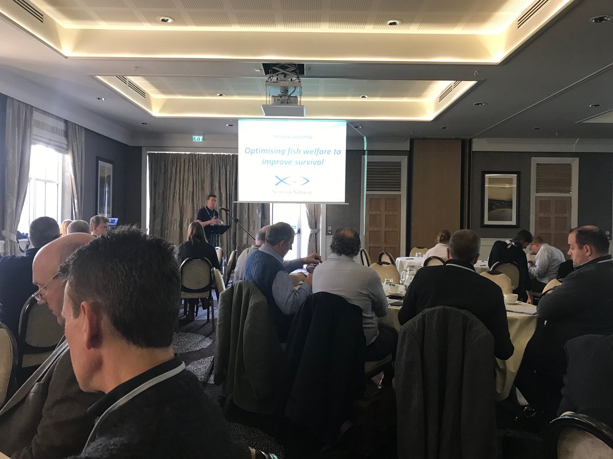 Great turn out ⁦<a href="/SSPOsays/">salmon</a>⁩ December technical seminar. A real vibrancy and energy in the room #SSPOTech18